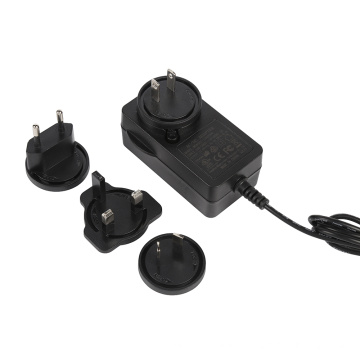 12V5A interchangeable power adapter with UL FCC